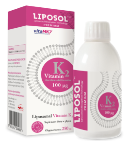 Aliness Liposomalna Witamina K2 100 uq (250 ml)