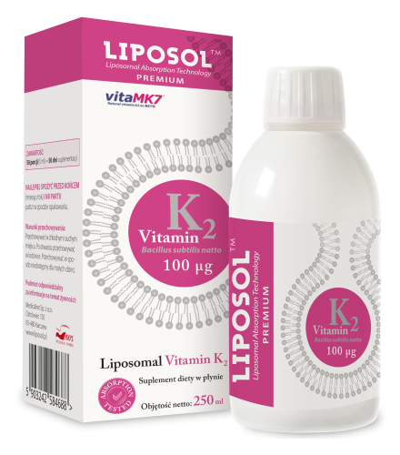 Aliness Liposomalna Witamina K2 100 uq (250 ml)