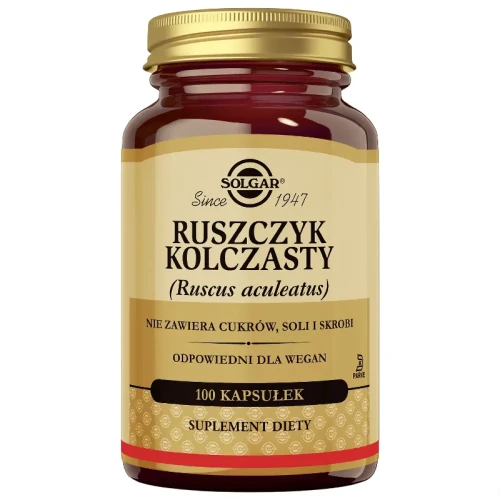 Solgar Ruszczyk kolczasty (100 kaps)