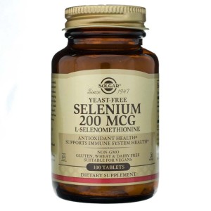 Solgar Selen 200 µg (L-selenometionina) (100 tab)
