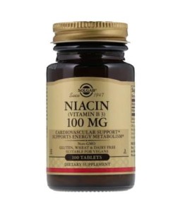 Solgar Niacyna 100mg (100 tab)