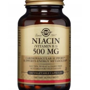 Solgar Niacin Niacyna 500mg(100kaps)