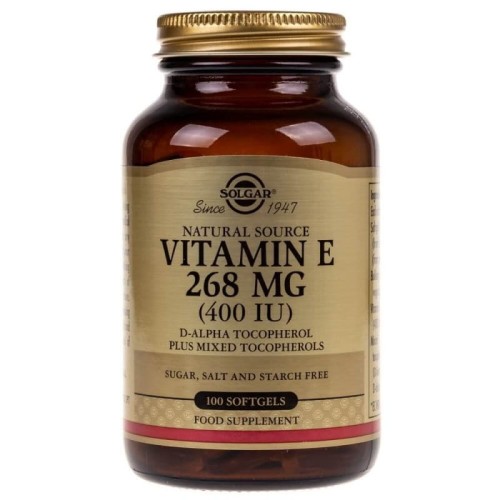 Solgar Witamina E 268 mg 400 IU mix (100 kaps)
