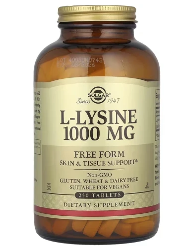 Solgar L-Lizyna 1000mg (250tab)