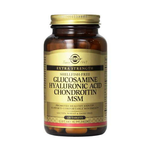 Solgar Glukozamina kwas hialuronowy chondroityna  MSM (120 tab)