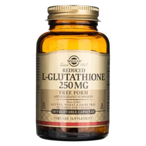 Solgar  L- Glutathione Glutation  250mg (60kap)