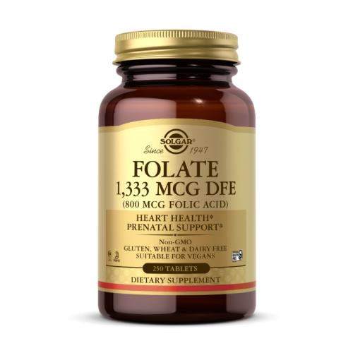 Solgar Folic Acid 800mcg (250tab)