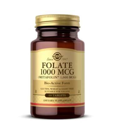 Solgar Folate 1000mcg (60 tab)