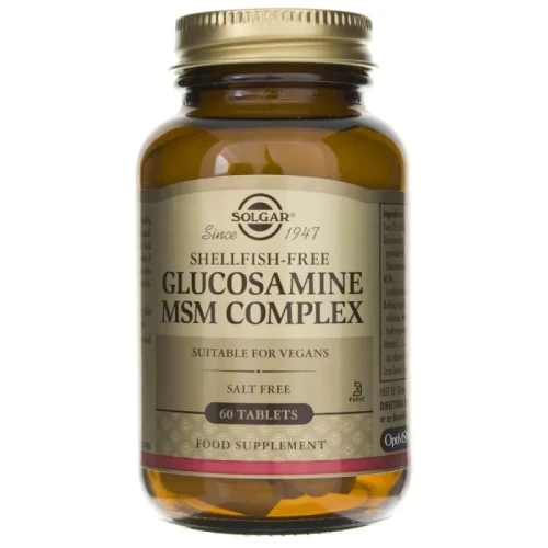 Solgar Glukozamina MSM Kompleks  (60 tab)