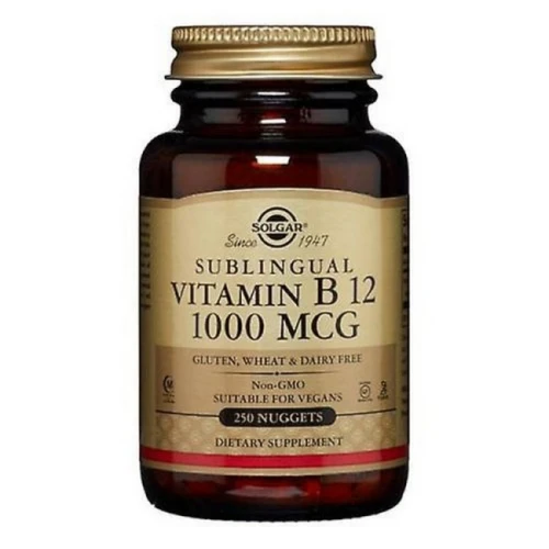 Solgar  Witamina B12  1000 mcg (250 tab)