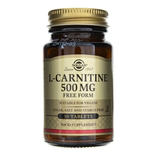 Solgar L-karnityna 500 mg (30tab)