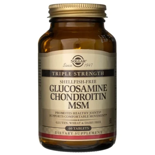 Solgar Glukozamina Chondroityna MSM (60 tab)