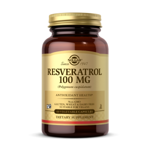 Solgar Resveratrol 100mg  Resweratrol (60kaps)