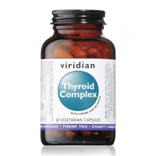 Viridian Thyroid Complex (Tarczyca Kompleks - vegan) - (60 kap)