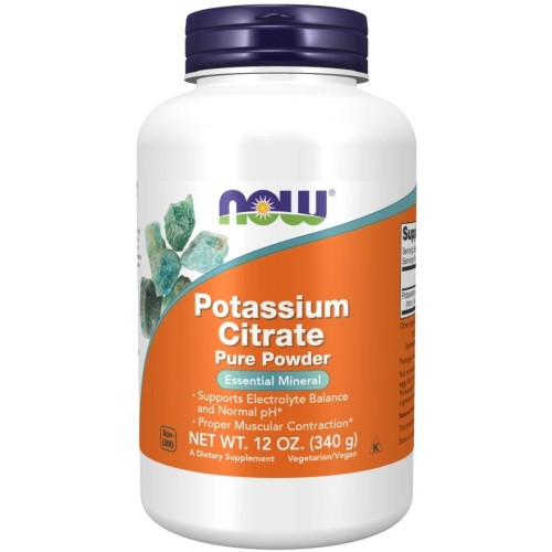Now Foods Cytrynia potasu (340 gram)