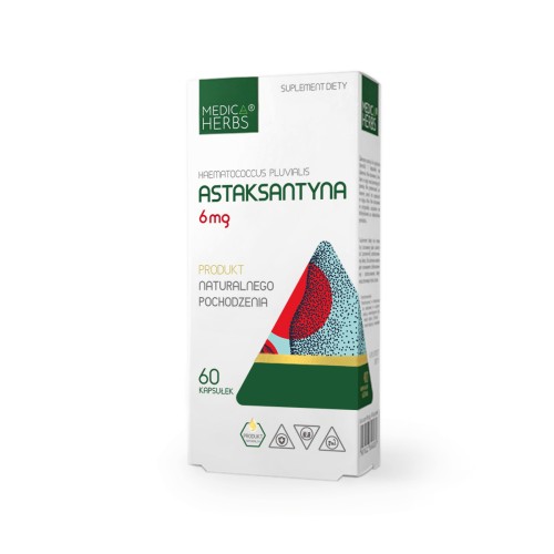 Medica Herbs Astaksantyna 6 mg (60 kap)