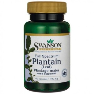 Swanson Full Spectrum Plantain 400mg - (60 kap)