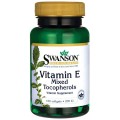 Swanson Witamina E (mieszanka  tok.) 200IU-(100 kap)