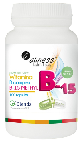 Aliness Witamina B Complex B15 Methyl  B-15 (100 kap)