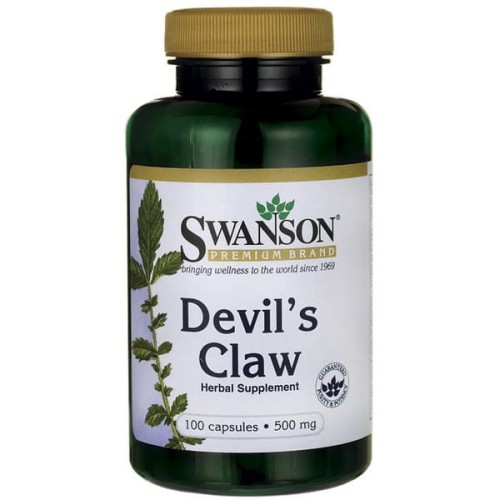Swanson Devil`s Claw 500mg - (100 kap)
