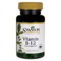 Swanson Witamina B12 500mcg - (100 kap)