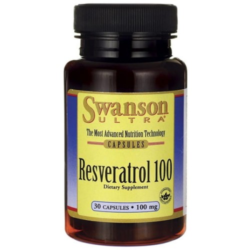 Swanson Resveratrol  (Resweratrol) 100mg - (30 kap)