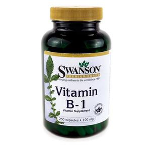 Swanson Witamina B 1  100mg - ( 250 kap)