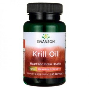 Swanson Krill Oil 1g - (30 kap)