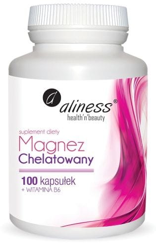 Aliness Magnez Chelatowany Witamina B6 (100 tab)
