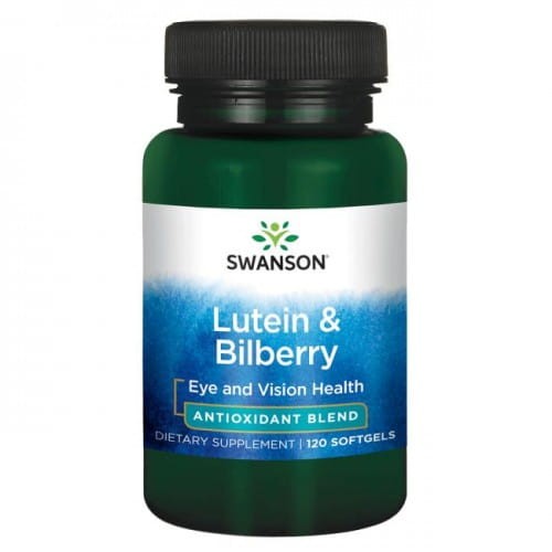 Swanson Luteina & Borówka 6/20mg - (120 kap)