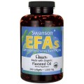 Swanson Flaxseed oil (olej z siemienia lnianego) 1000mg - (200 kap)
